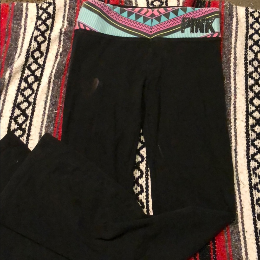 Pink Flared Yogapants